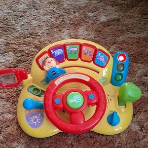VTech Turn & Learn Driver - Red and Yellow
